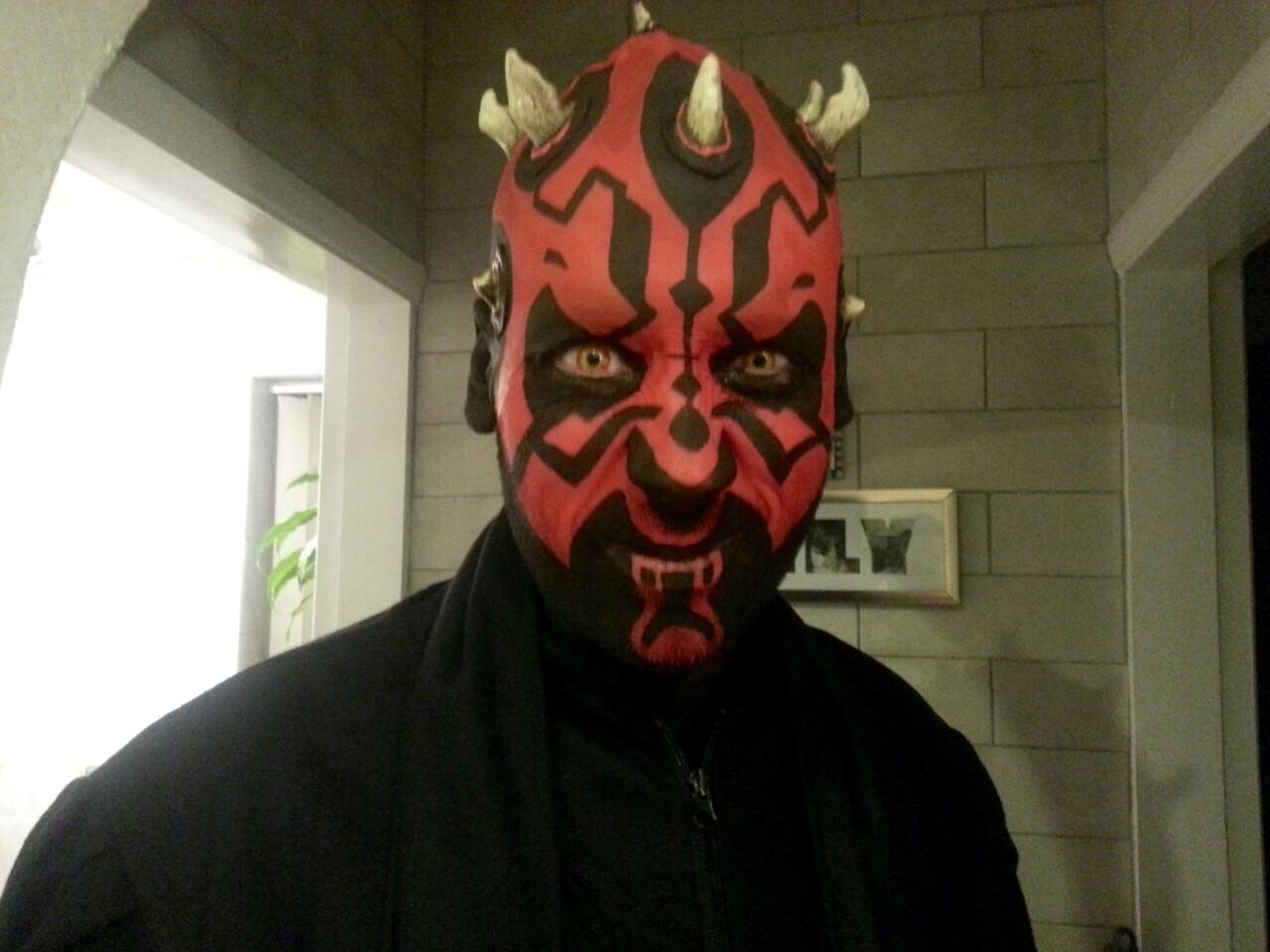 Adrian Darth Maul costume review how to guide